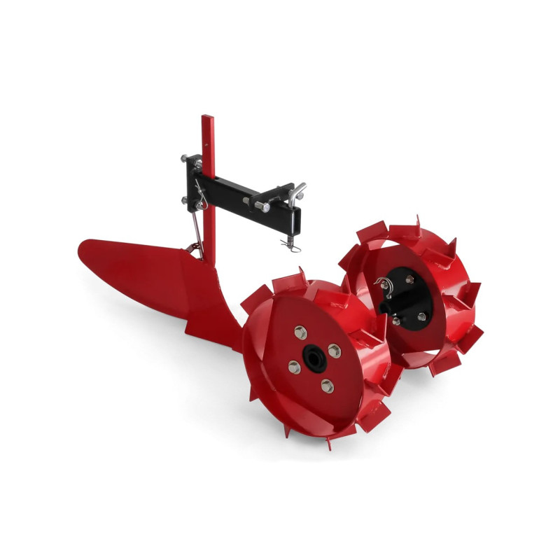 oborávač s kovovými koly