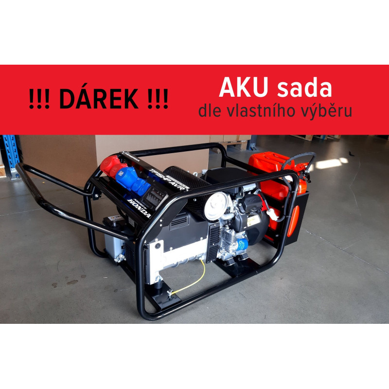 Honda TP 15 H + podvozek třífázová