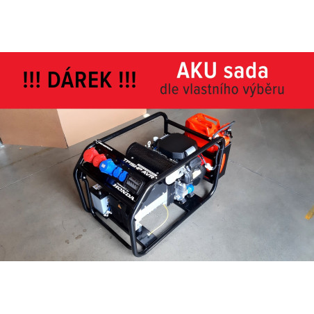 HondaTP 15 H AVR + podvozek třífázová